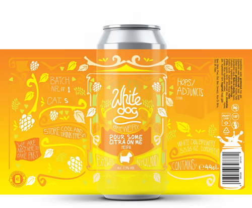 White Dog Pour some Citra on me New England IPA