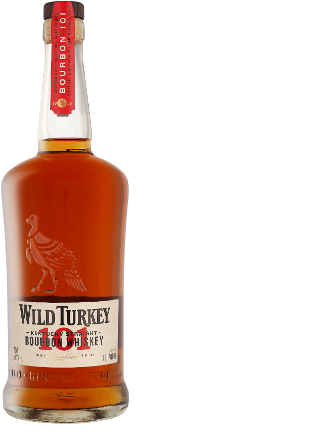 Wild Turkey 101プルーフ Wild Turkey 101 Bourbon Whiskey 50.5% Slijterij Berendsen