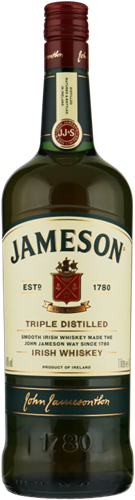 Jameson Irish Whiskey 40% 1Ltr