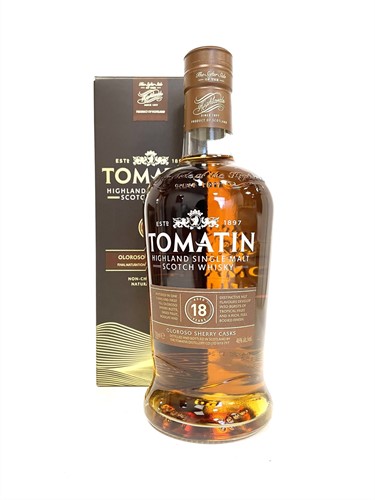 Tomatin 18yo 70cl 43%