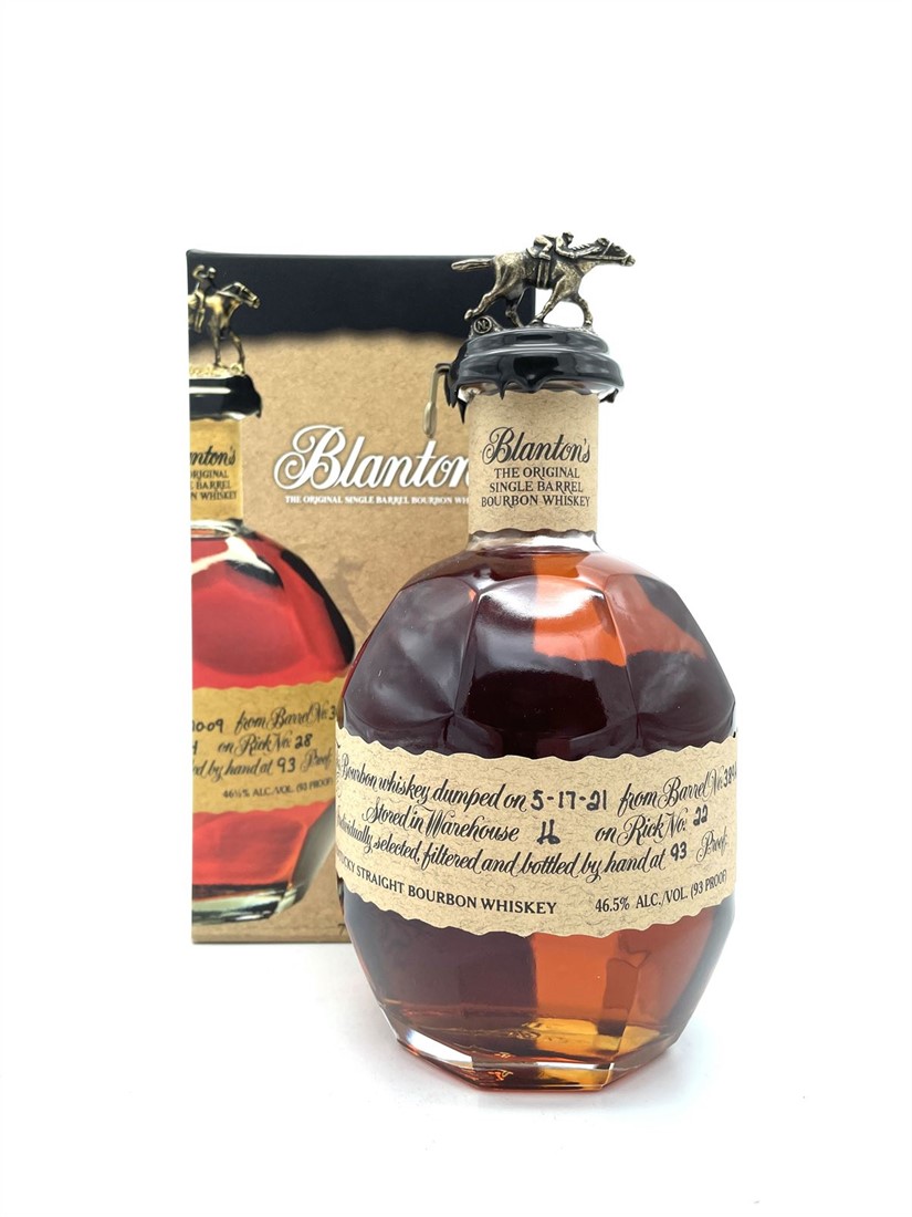 【未開栓】Blanton's Single Barrel Bourbon 46% Blanton's Original 46.5% Slijterij Berendsen