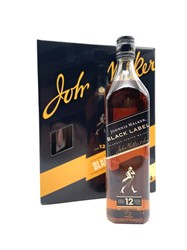 Johnnie Walker Black Label 12yo + 2 glazen 40% 70cl