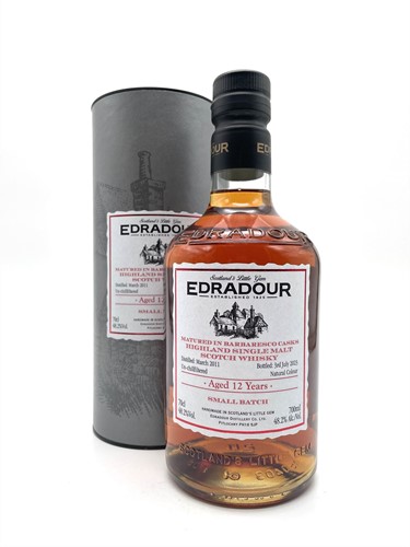 Edradour 12yo 2011 Barbaresco Small Batch 70cl 48,2%