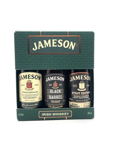 Jameson Trial Pack Geschenkverpakking 3x5cl