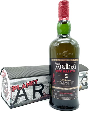 Ardbeg Wee Beastie Planet Ardberg Warehouse Geschenkverpakking 70cl 47,4%