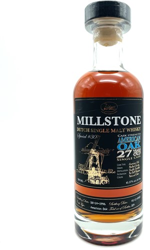 Zuidam Millstone Special #30 27yo 1996 American Oak Cask Strength 70cl 41,57%-2
