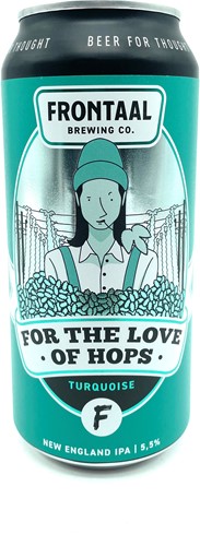 Frontaal For The Love Of Hops Turquoise