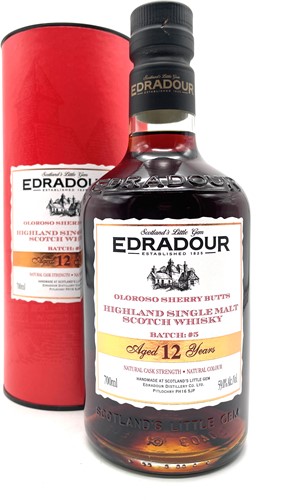 Edradour 12yo Cask Strenght Batch: #5 70cl 59%