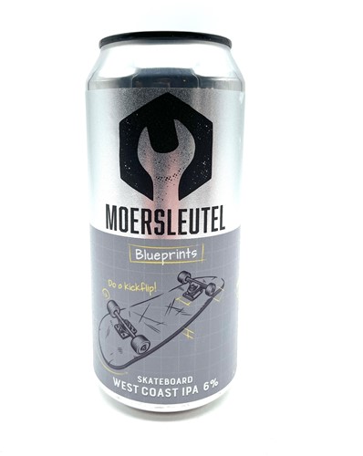 Moersleutel Blueprints Skateboard West Coast IPA