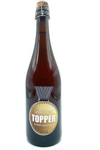 'Gefeliciteerd topper, je bent geslaagd!' Blond 75cl