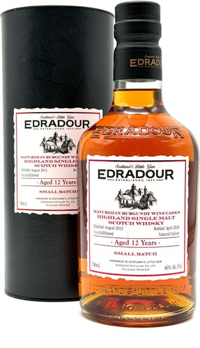 Edradour 12yo 2013 Burgundy Casks Small Batch 70cl 46%