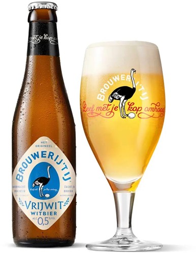 Brouwerij 't IJ VrijWit 0.5% 24x33cl Alcoholvrij