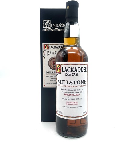 Millstone 6yo 2017 Blackadder Raw Cask Refill PX Hogshead Cask No. 2625 70cl 53,6%