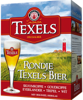 Geschenkverpakking Rondje Texels 5x30cl + glas