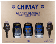 Chimay Grande Réserve B.A. 3x75cl + 2 Glazen