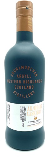 Ardnamurchan AD/09:16 Single Cask 884 For Whisky Import Nederland 70cl 57,1%