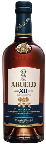 Ron Abuelo Rum Añejo 12yo Three Angels 40% 70cl