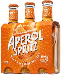 Aperol Spritz Ready To Serve 9% 3x20cl