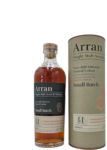 Arran 11y Australian Cabernet Wine Cask 55.7% 70cl