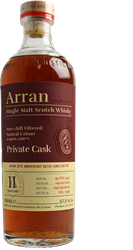 Arran 11yo 2013  PX Single Cask 19-VA-1457 70cl 57.3%