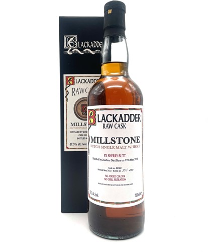 Millstone 7yo 2016 Blackadder Raw Cask PX Sherry Butt Cask No. B0302 70cl 57,3%