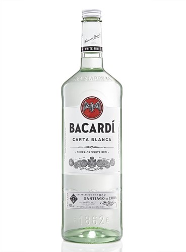 Bacardi Carta Blanca Rum Wit 37.5% 3Ltr