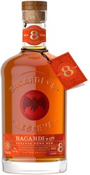 Bacardi Reserva Ocho 8Y Sevillian Orange Cask Finish 45%