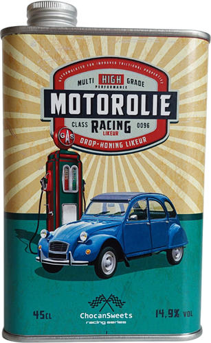 Blik Motorolie 'Citroën 2CV' Drop-Honing Likeur