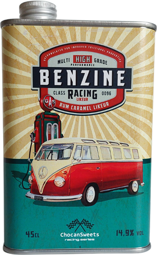 Blik Benzine 'Volkswagen T1' Rum Caramel Likeur