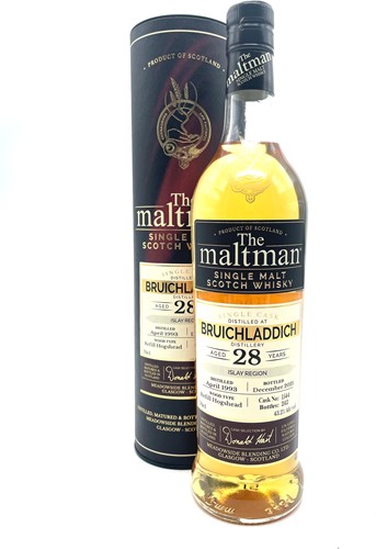 Bruichladdich 28yo 1993 Maltman 43.2%