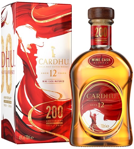 Cardhu 12Y Wine Cask 200th Annniversary 40%