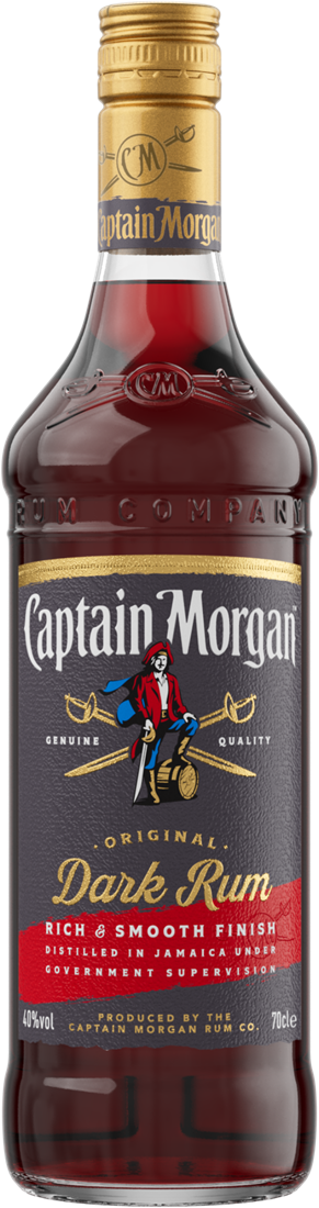 Captain Morgan Rum Dark 40% Original Slijterij Berendsen