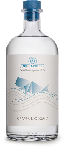 Dellavalle Villa Isa Grappa Moscato 42%
