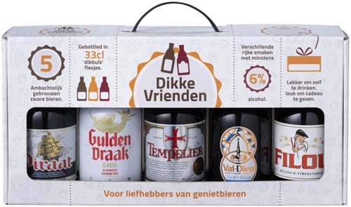 Dikke Vrienden Geschenkverpakking 5x33cl