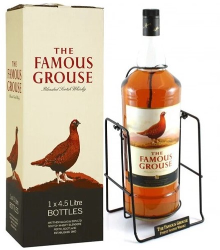 Famous Grouse 4,5Ltr + Cradle 40%