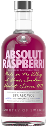 Absolut Vodka Raspberri 40%