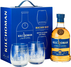 Kilchoman Machir Bay + 2 glazen Geschenkverpakking