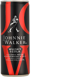 Johnnie Walker Whisky & Cola 10% 25cl