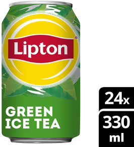 Lipton Ice Tea Green No Bubbles Blik 24x33cl