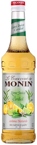 Monin Cordial Lime Juice 70cl