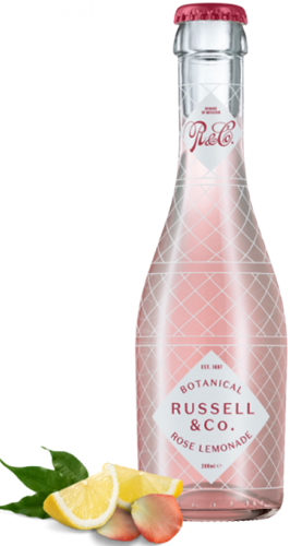 Russel & Co Bottanical Rose Lemonade 24x20cl
