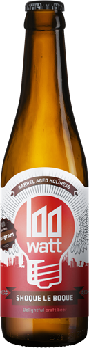 100 Watt Brewery Shoque le Boque Barrel Aged Seagram 33cl